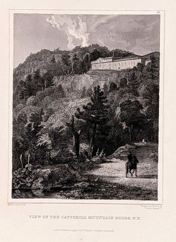 1831 catskill mountain house - mountain,