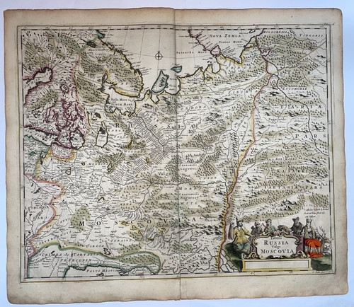Russia moscovia 1680 - moscovia, c.