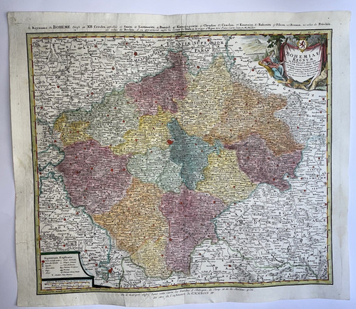 Boemia 1740 homann ore - c.,