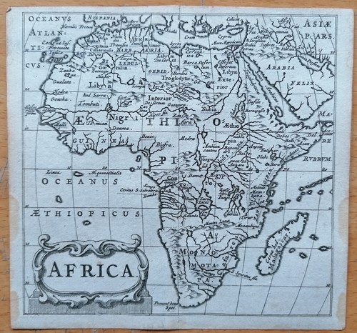 Africa mappa originale - africa,